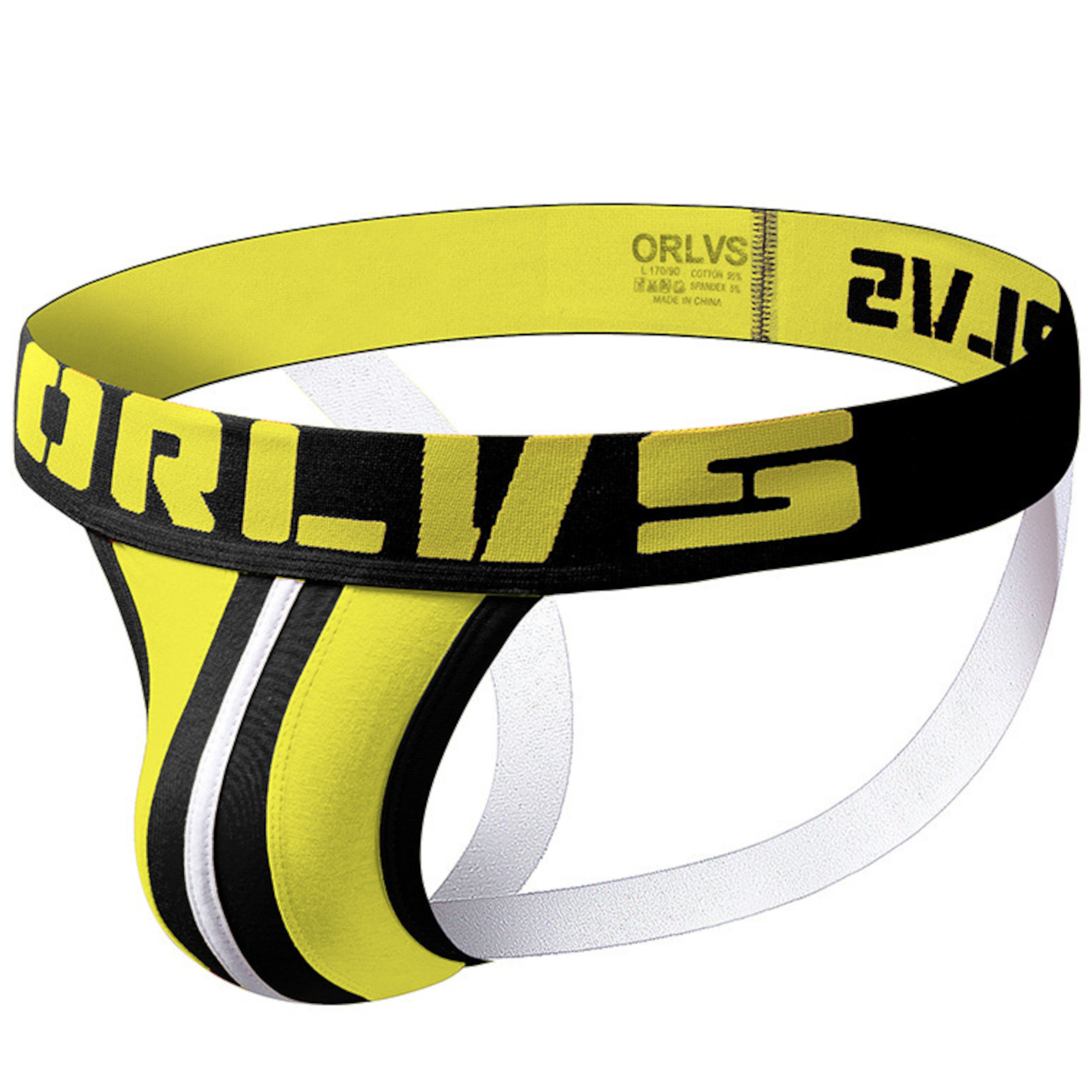 

Трусы мужские ORLVS 165 желтые XL, Желтый, 165