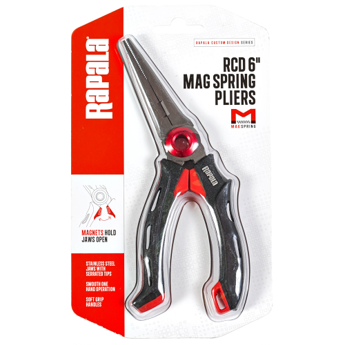 

Плоскогубцы Rapala Art. RCD Mag Spring 6, Черный;красный;серебристый, RCD Mag Spring 6