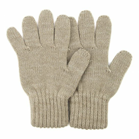 фото Перчатки для девочки снежань светло-бежевые р 14