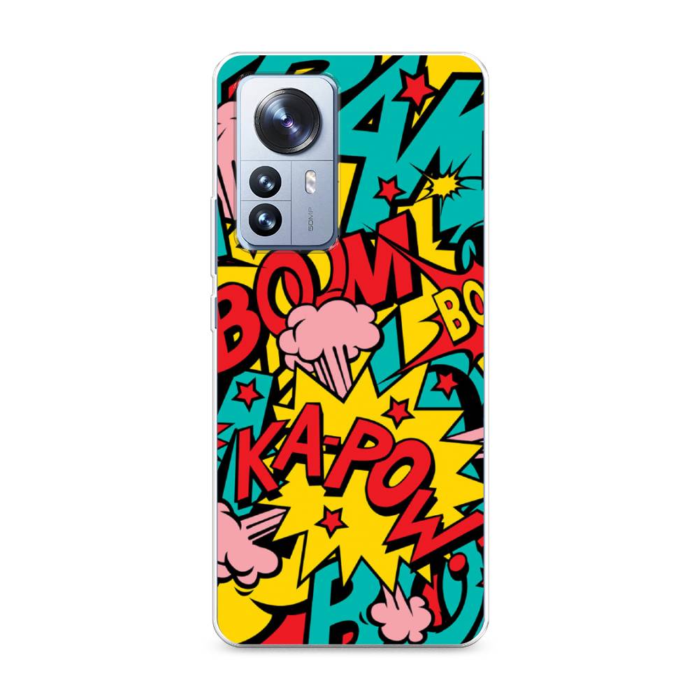 

Чехол Awog на Xiaomi 12 Pro "Постер pop art", Разноцветный, 314450-9