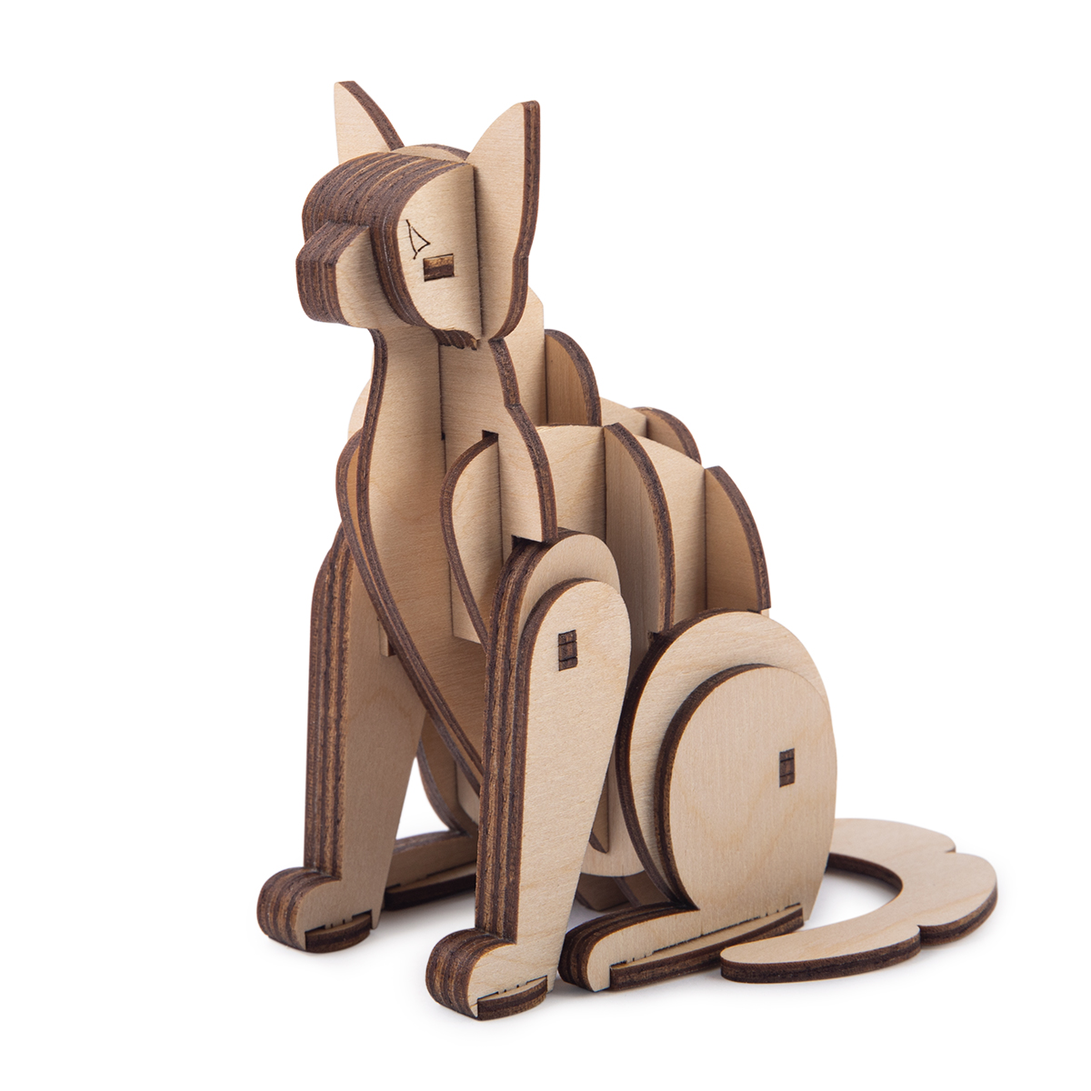 

REZARK NIZ-17 Серия Живая природа Пазл 3D 29 элемент., Кошка