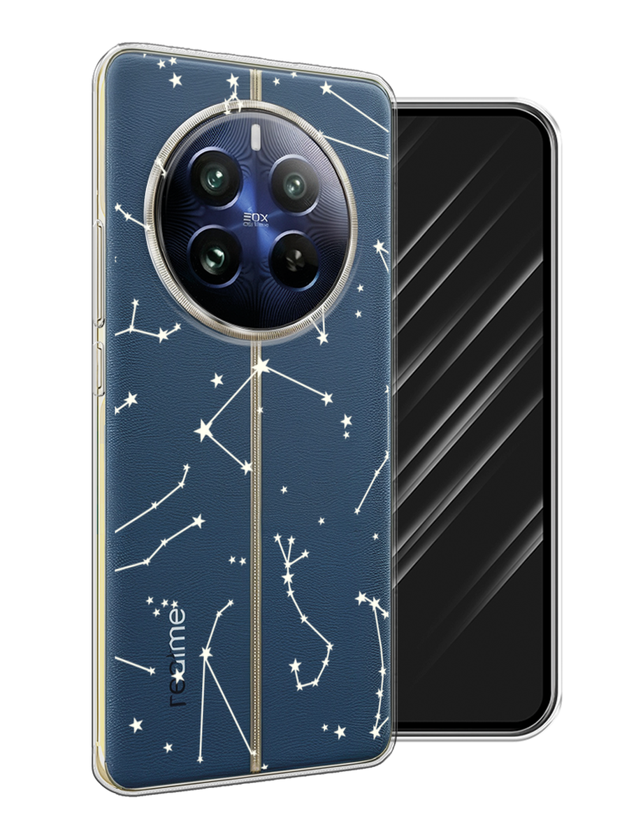 

Чехол Awog на Realme 12 Pro "Созвездия", Прозрачный;серый;бежевый, 2516150-1