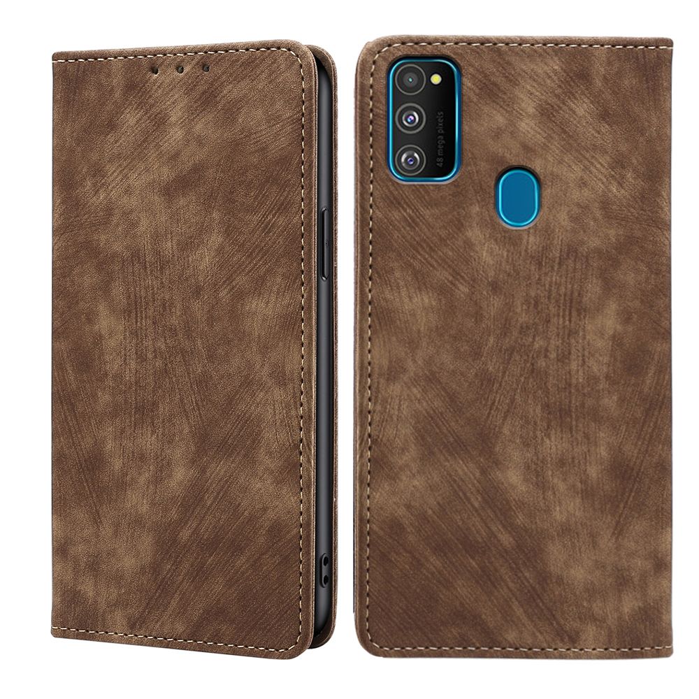 

Чехол-книжка MyPads для Samsung Galaxy M21 SM-M215 / M30s, Коричневый