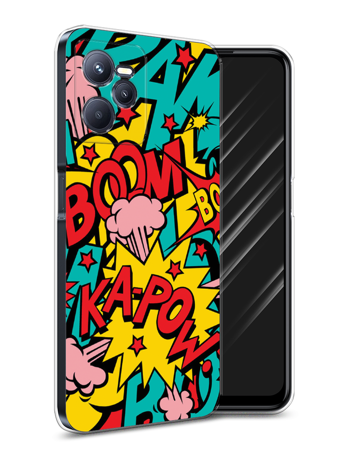 

Чехол Awog на Realme C35 "Постер pop art", Разноцветный, 259250-9