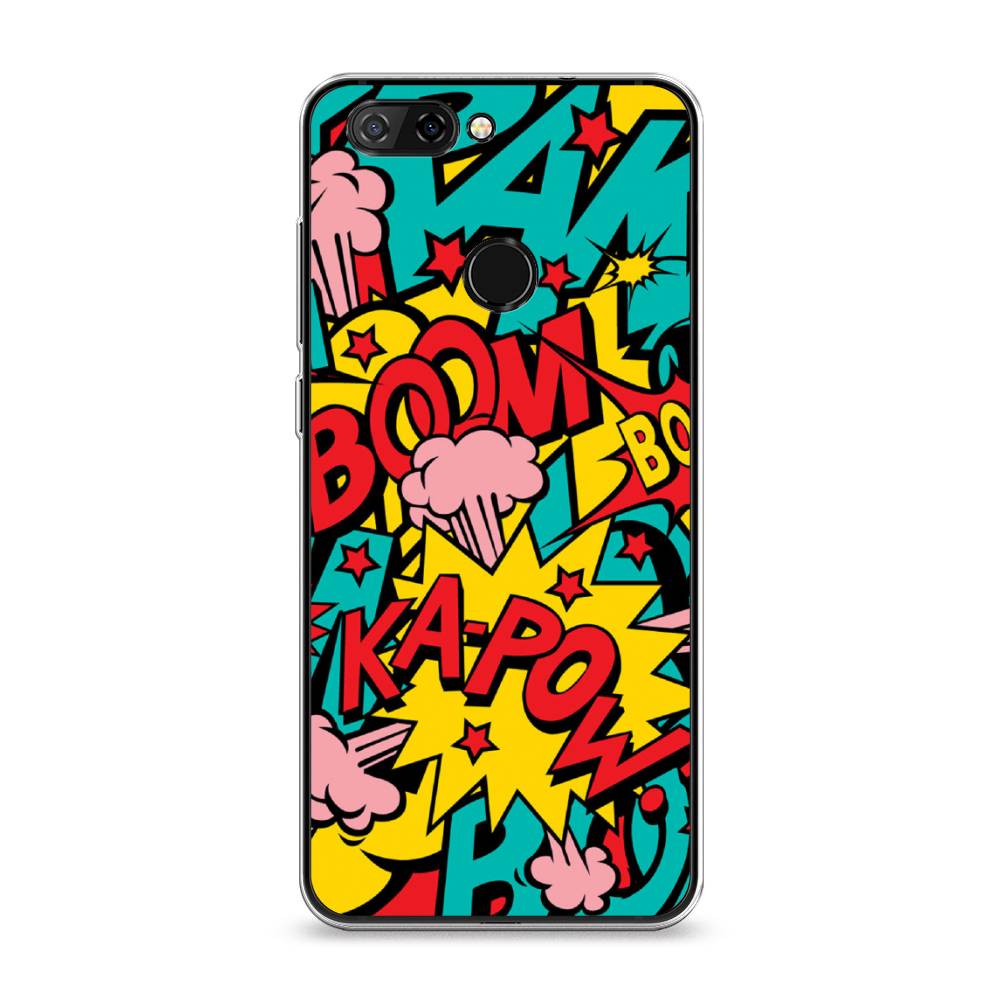 

Чехол Awog на ZTE Blade V9 / ЗТЕ Блэйд V9 "Постер pop art", Разноцветный, 132450-9