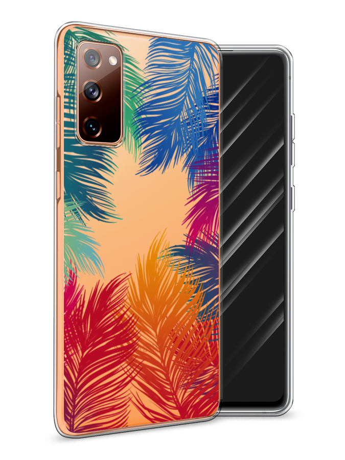 

Чехол Awog на Samsung Galaxy S20 FE / Самсунг S20 FE "Рамка из перьев", Разноцветный, 2101350-4