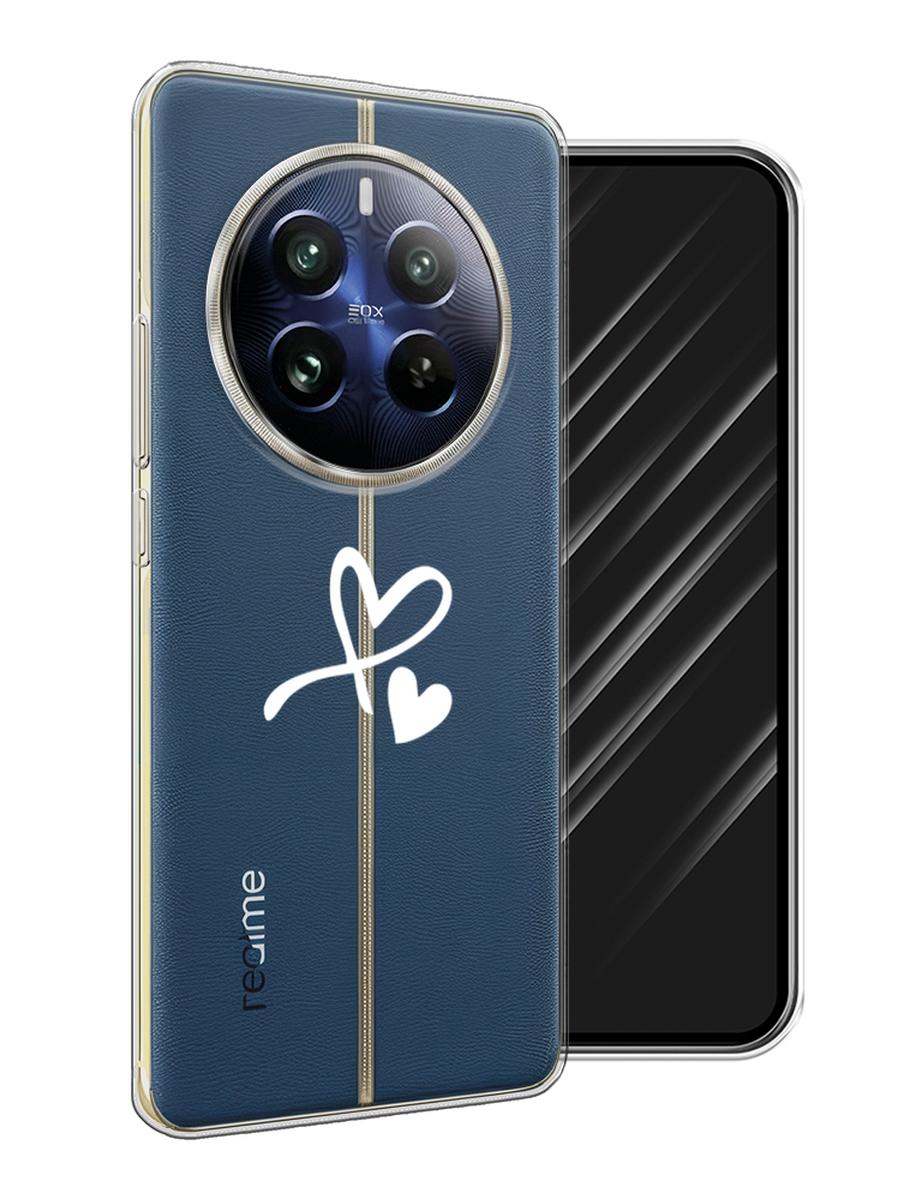 

Чехол Awog на Realme 12 Pro "Сердечко минимализм", Белый, 2516150-1