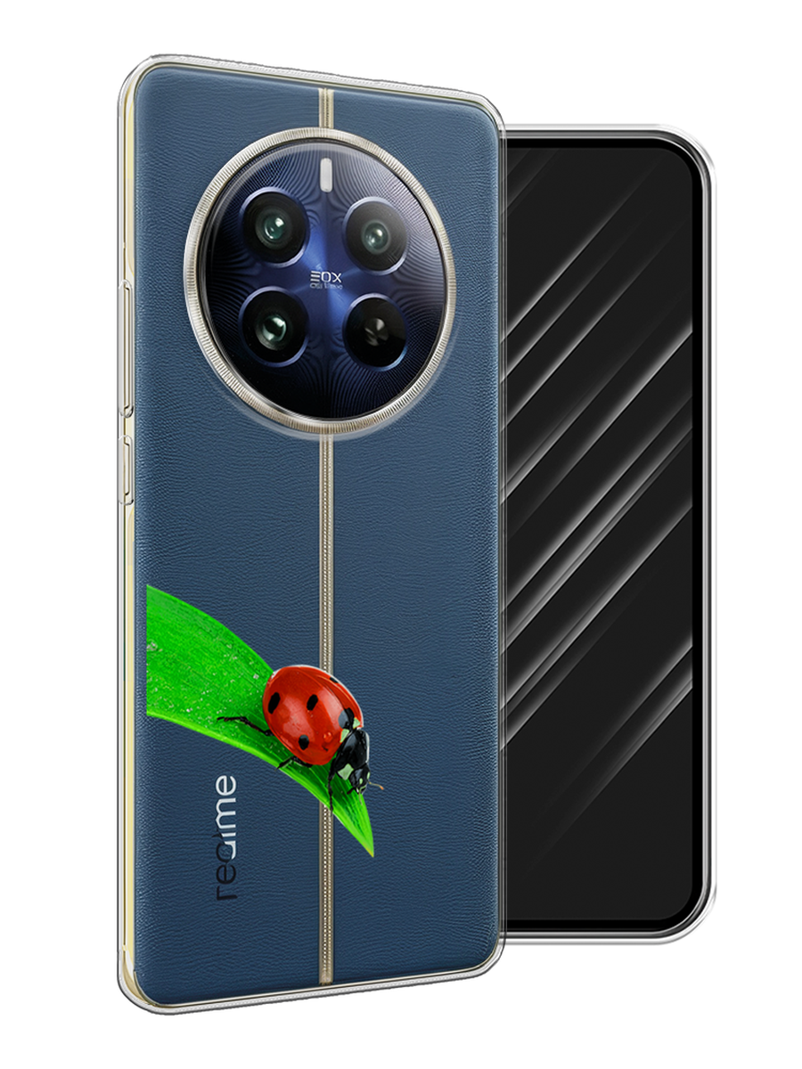 

Чехол Awog на Realme 12 Pro "На счастье", Белый;красный;зеленый, 2516150-1