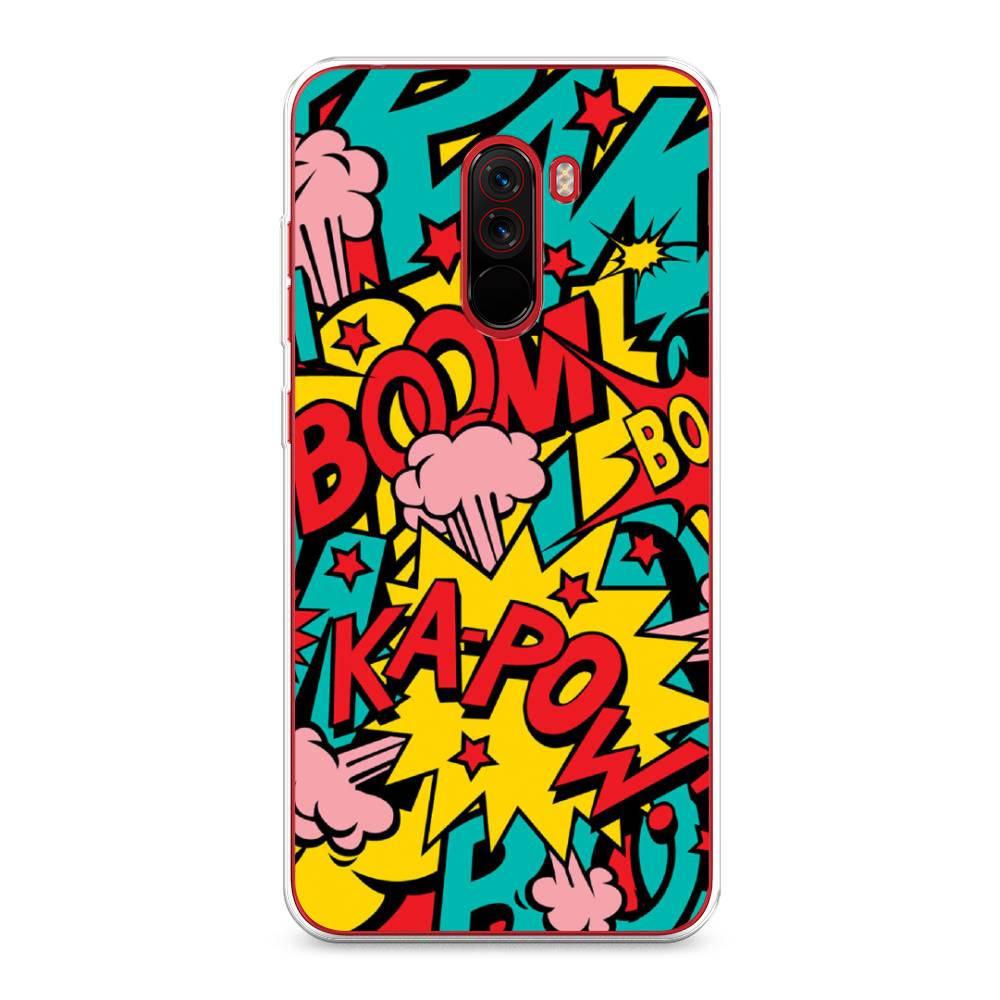 

Чехол Awog на Xiaomi Pocophone F1 "Постер pop art", Разноцветный, 34450-9