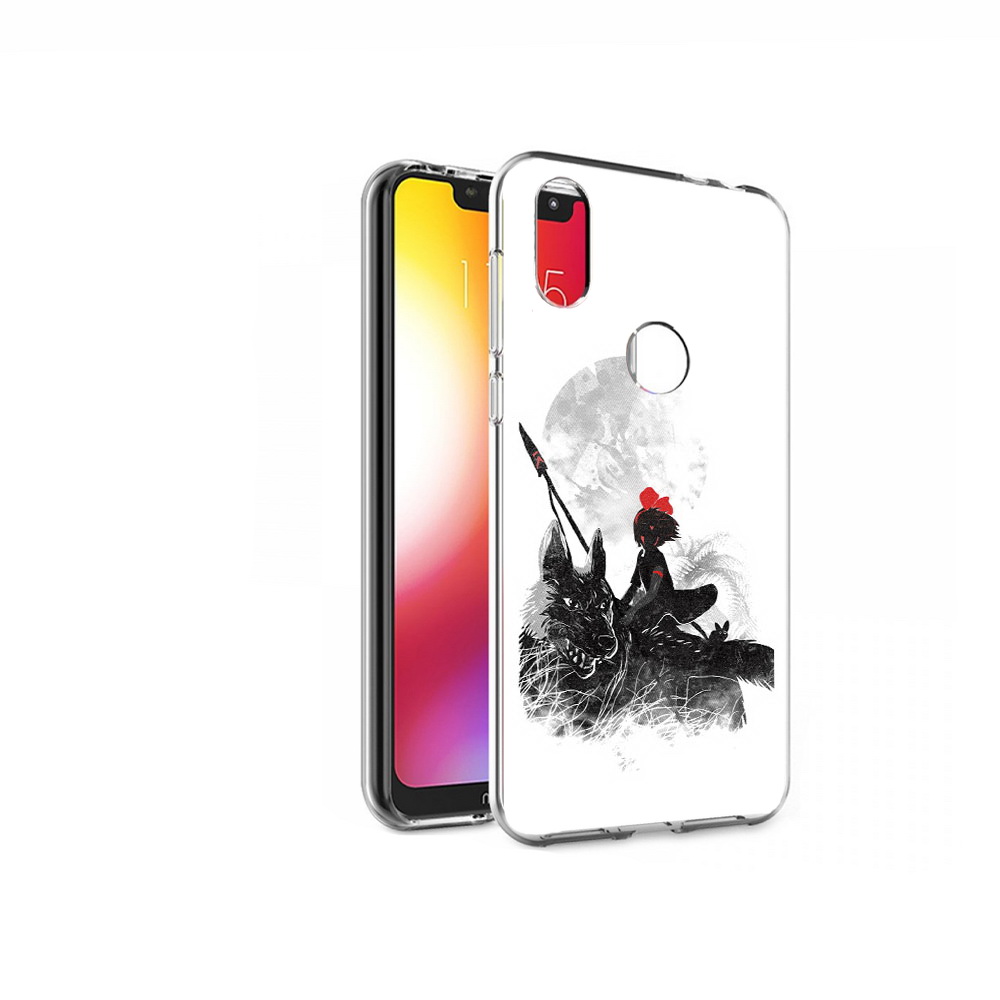 

Чехол MyPads Tocco для Motorola One мононоке (PT126881.369.481), Прозрачный, Tocco