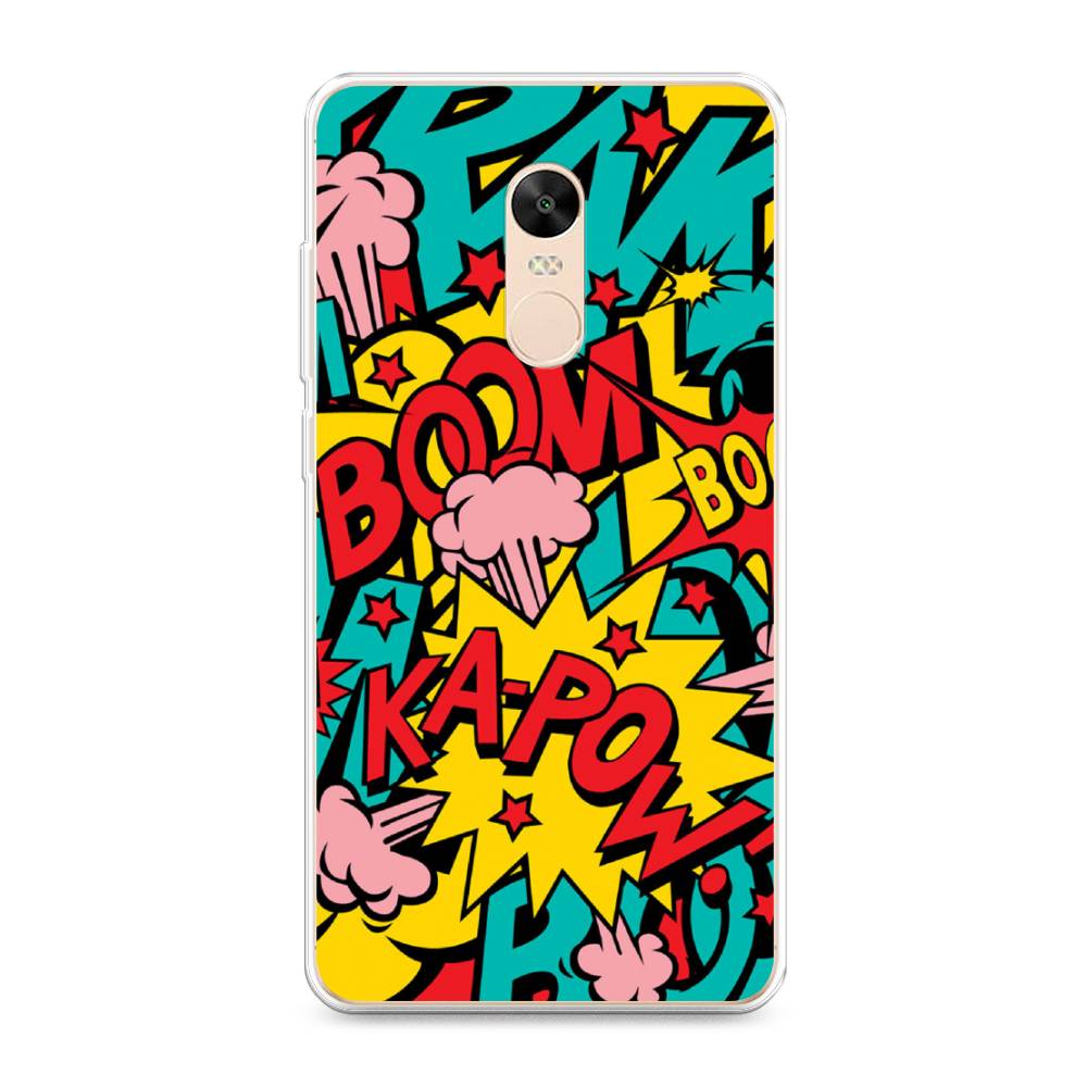 фото Чехол awog "постер pop art" для xiaomi redmi note 4x