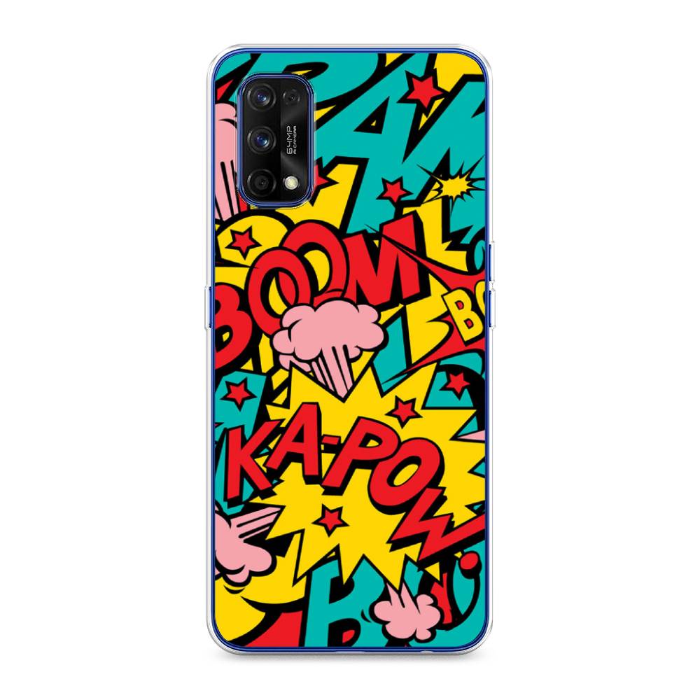 

Чехол Awog на Realme 7 Pro "Постер pop art", Разноцветный, 254050-9