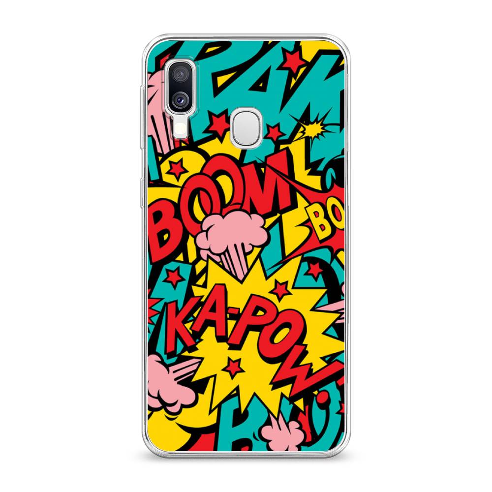 

Чехол Awog на Samsung Galaxy A40 "Постер pop art", Разноцветный, 28050-9