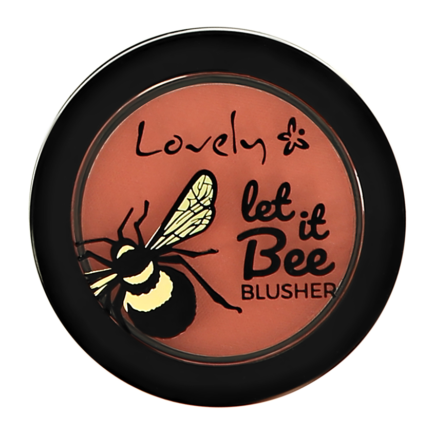 Румяна для лица `LOVELY` HONEY BEE тон 3 компактные румяна для лица lovely honey bee тон 2 компактные
