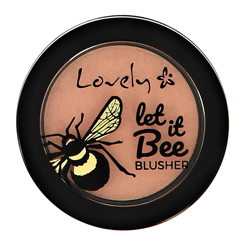 Румяна для лица `LOVELY` HONEY BEE тон 2 компактные collistar румяна silk effect maxi blusher