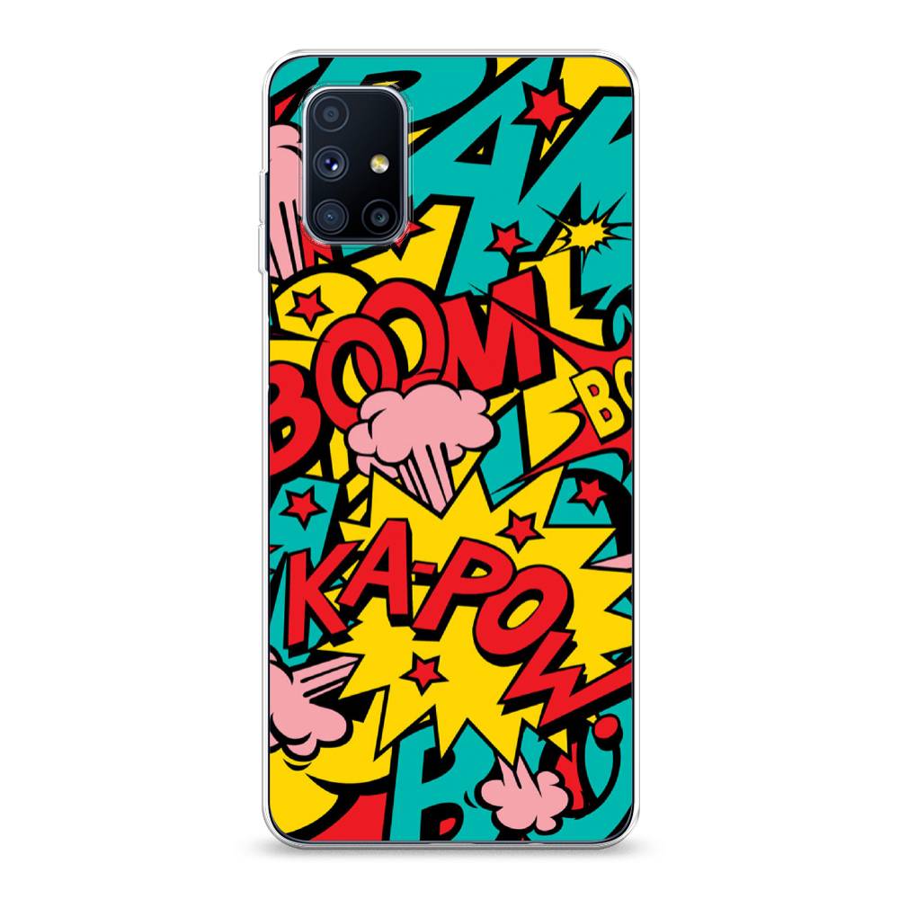 

Чехол Awog на Samsung Galaxy M51 / Самсунг M51 "Постер pop art", Разноцветный, 2101550-9