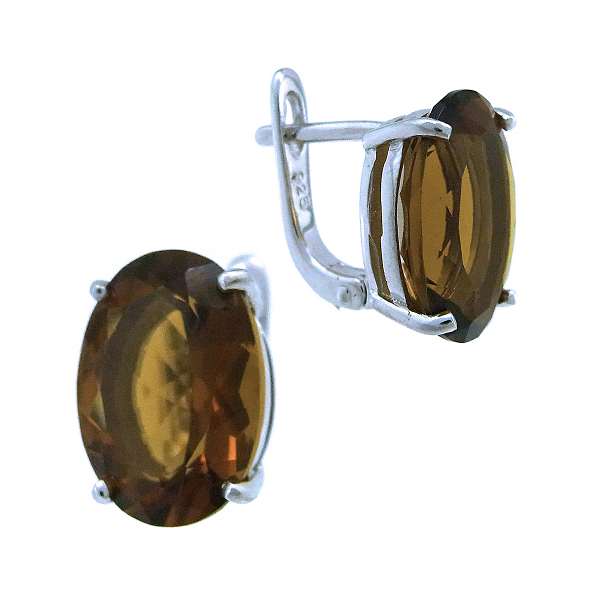 

Серьги из серебра с кварцем Balex Jewellery 2405937730, 2405937730