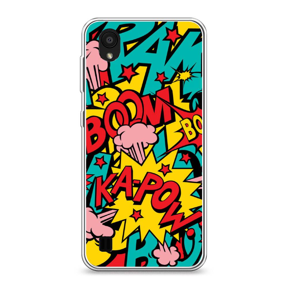 

Чехол Awog на ZTE Blade A5 (2019) / ЗТЕ Блэйд A5 (2019) "Постер pop art", Разноцветный, 133050-9