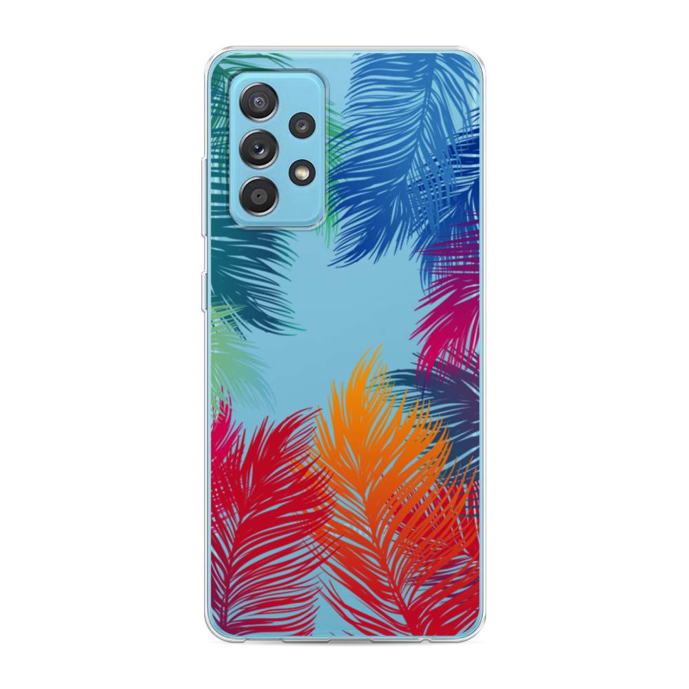 

Чехол Awog на Samsung Galaxy A52s / Самсунг A52s "Рамка из перьев", Разноцветный, 2106550-4