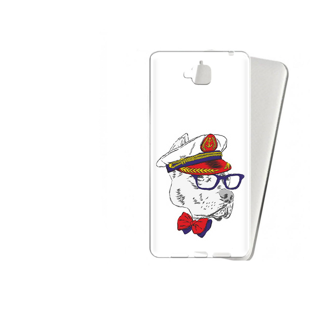 

Чехол MyPads Tocco для Huawei Enjoy 5 бульдог (PT24942.37.251), Прозрачный, Tocco