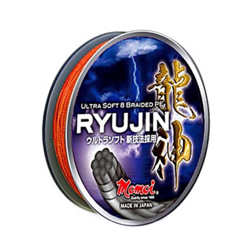 

Плетеный шнур Ryujin 100 м, 0,35 мм, оранжевый, Зеленый