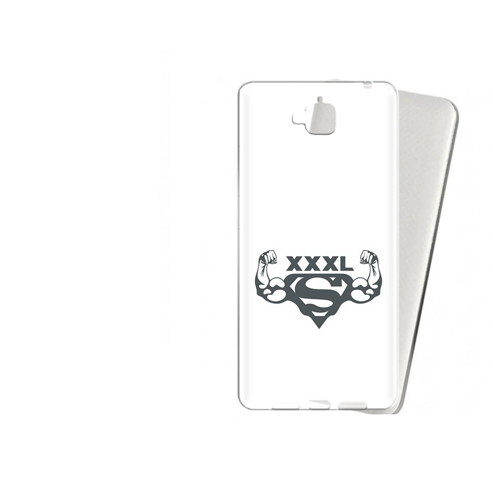 

Чехол MyPads Tocco для Huawei Enjoy 5 бодибилдинг супермен (PT24942.37.237), Прозрачный, Tocco