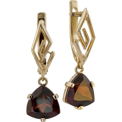 

Серьги из красного золота с гранатом ALORIS Серьги 1823Г, Серьги 1823Г