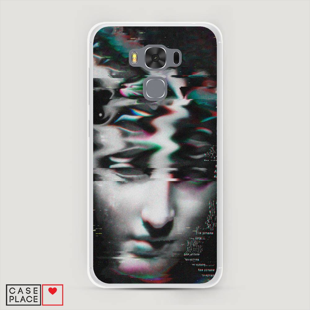 фото Чехол awog "glitch art" для asus zenfone 3 max zc553kl