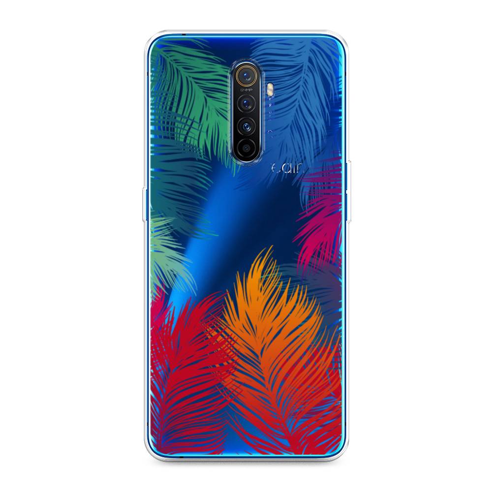 

Чехол Awog на Realme X2 Pro "Рамка из перьев", Разноцветный, 251750-4