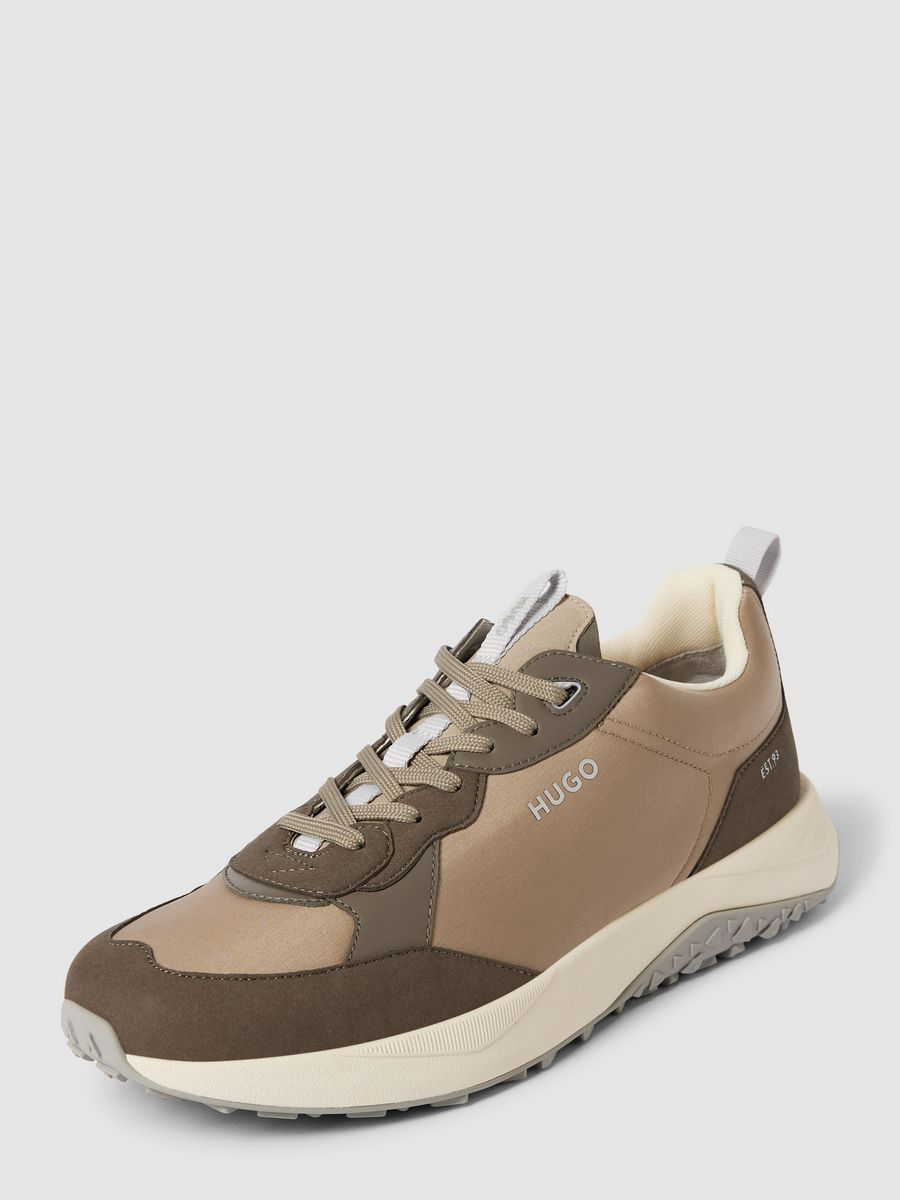 

Кроссовки мужские HUGO BOSS 50504379/00 бежевые 44 EU, Бежевый, 50504379/00