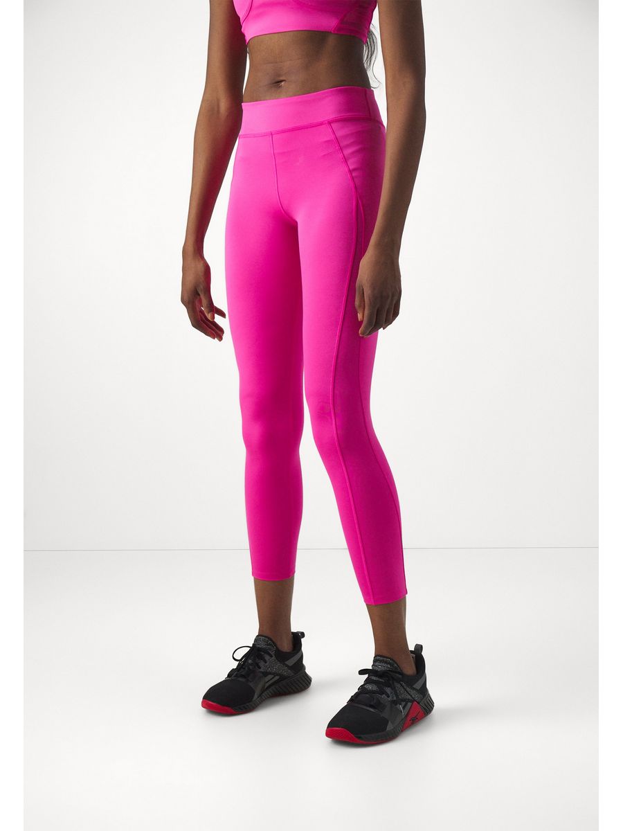 

Спортивные леггинсы женские Reebok RE541E1EC розовые S, Розовый, RE541E1EC