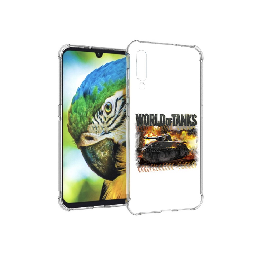 

Чехол MyPads Tocco для Xiaomi Mi 9 Мир танков-2 (PT126035.255.118), Прозрачный, Tocco