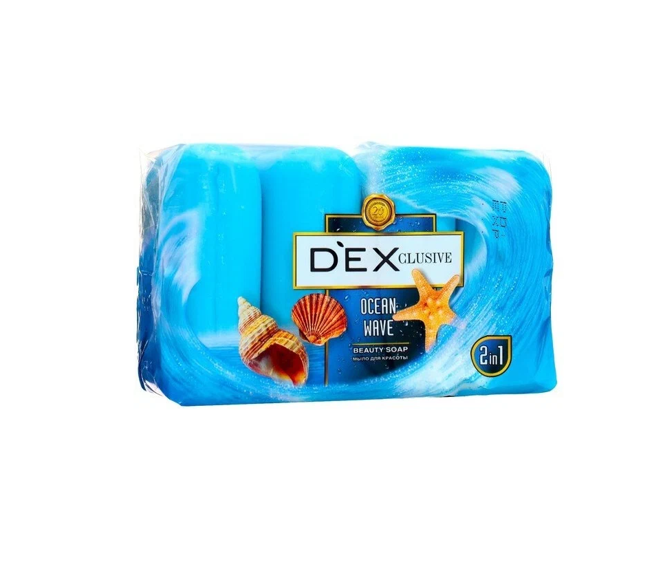 

Мыло туалетное DEXCLUSIVE ocean wave 4 шт. 90 г
