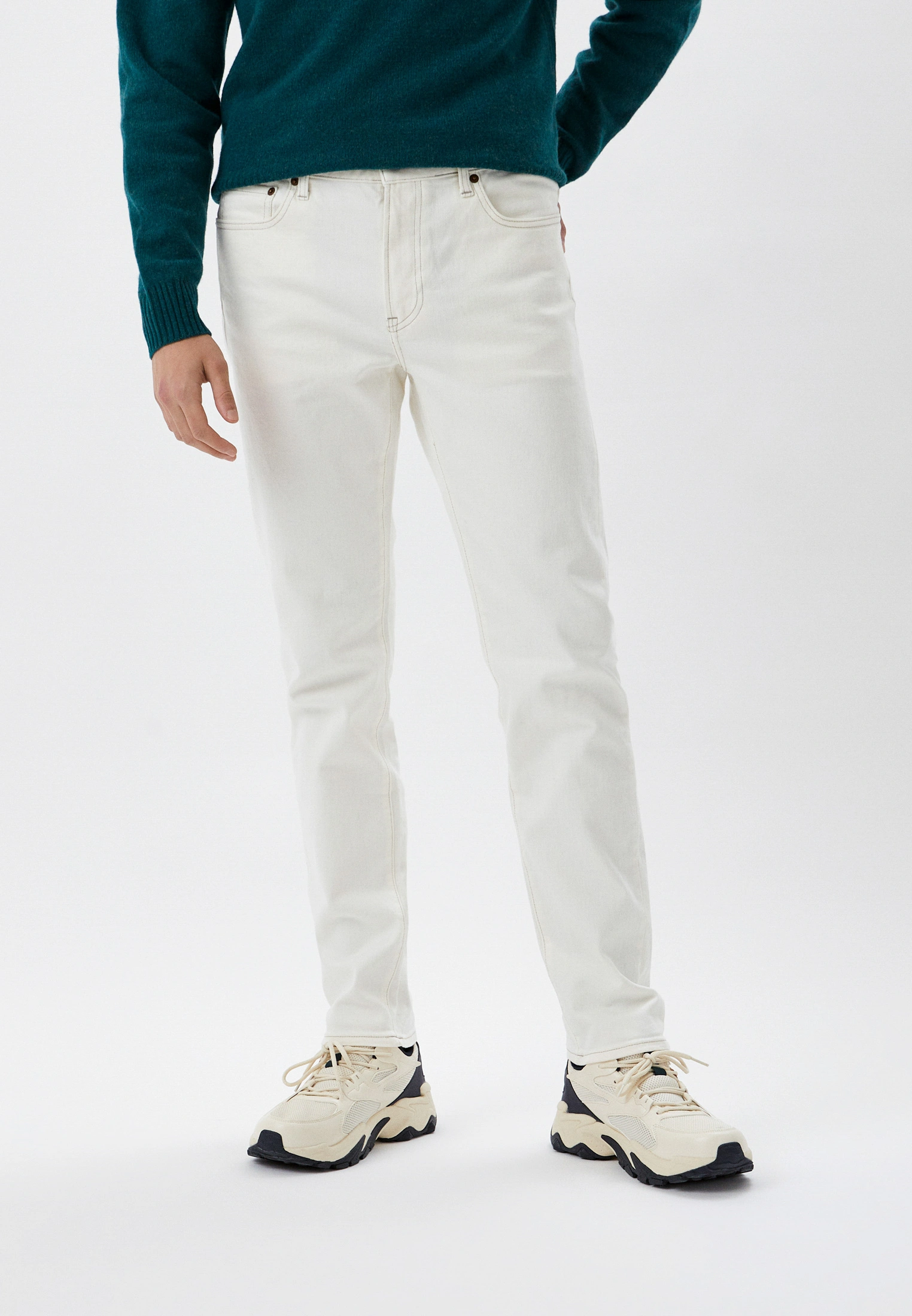 

Джинсы мужские UNIQLO 444584COL01 белые 32/32 (доставка из-за рубежа), Белый, 444584COL01