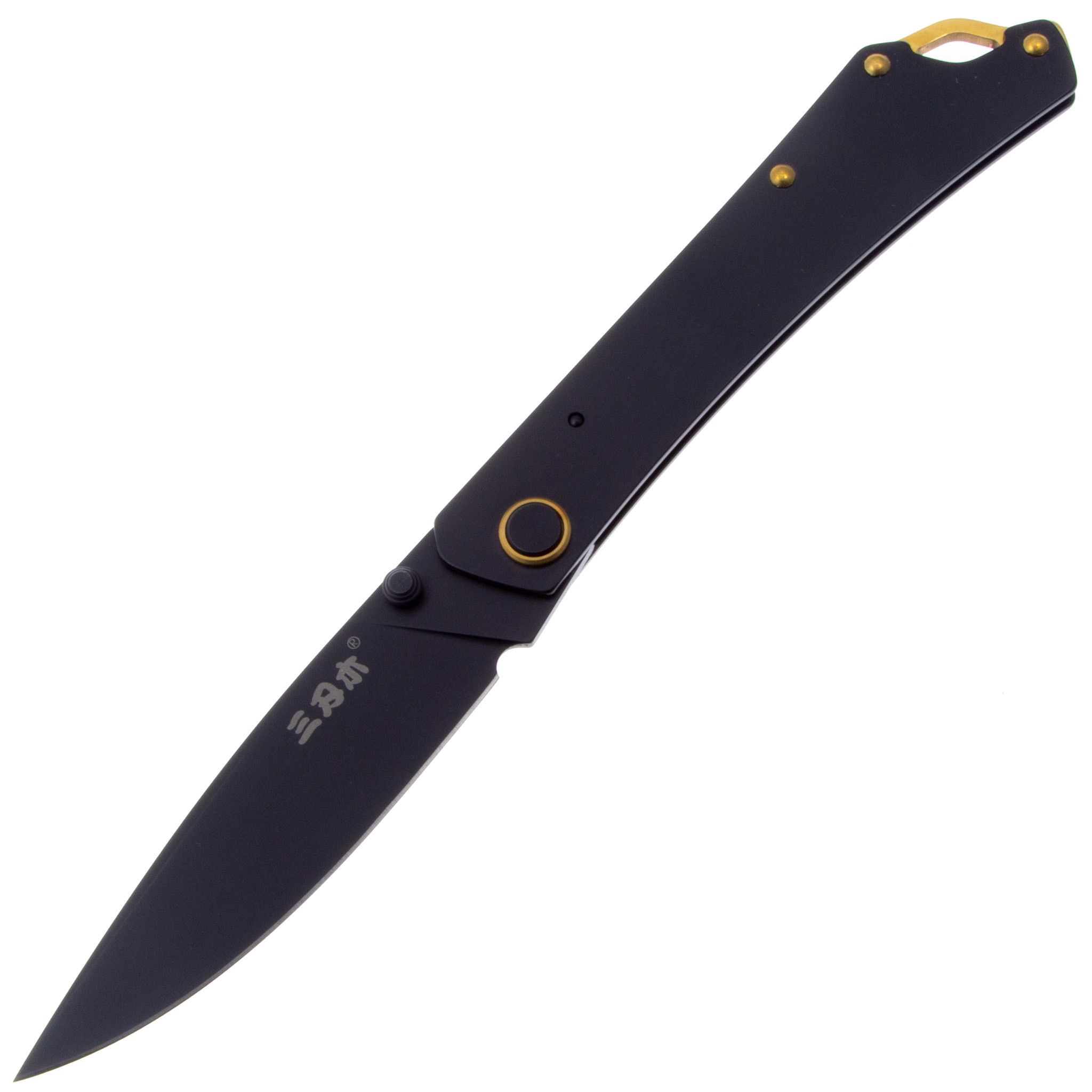 

Складной нож Sanrenmu 9305-SB, Черный, 9305
