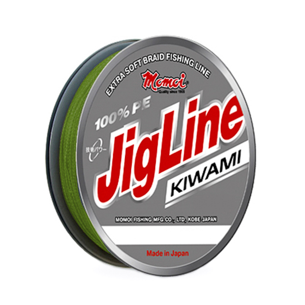 фото Плетеный шнур jigline kiwami 125 м, 0.30 мм, хаки momoi