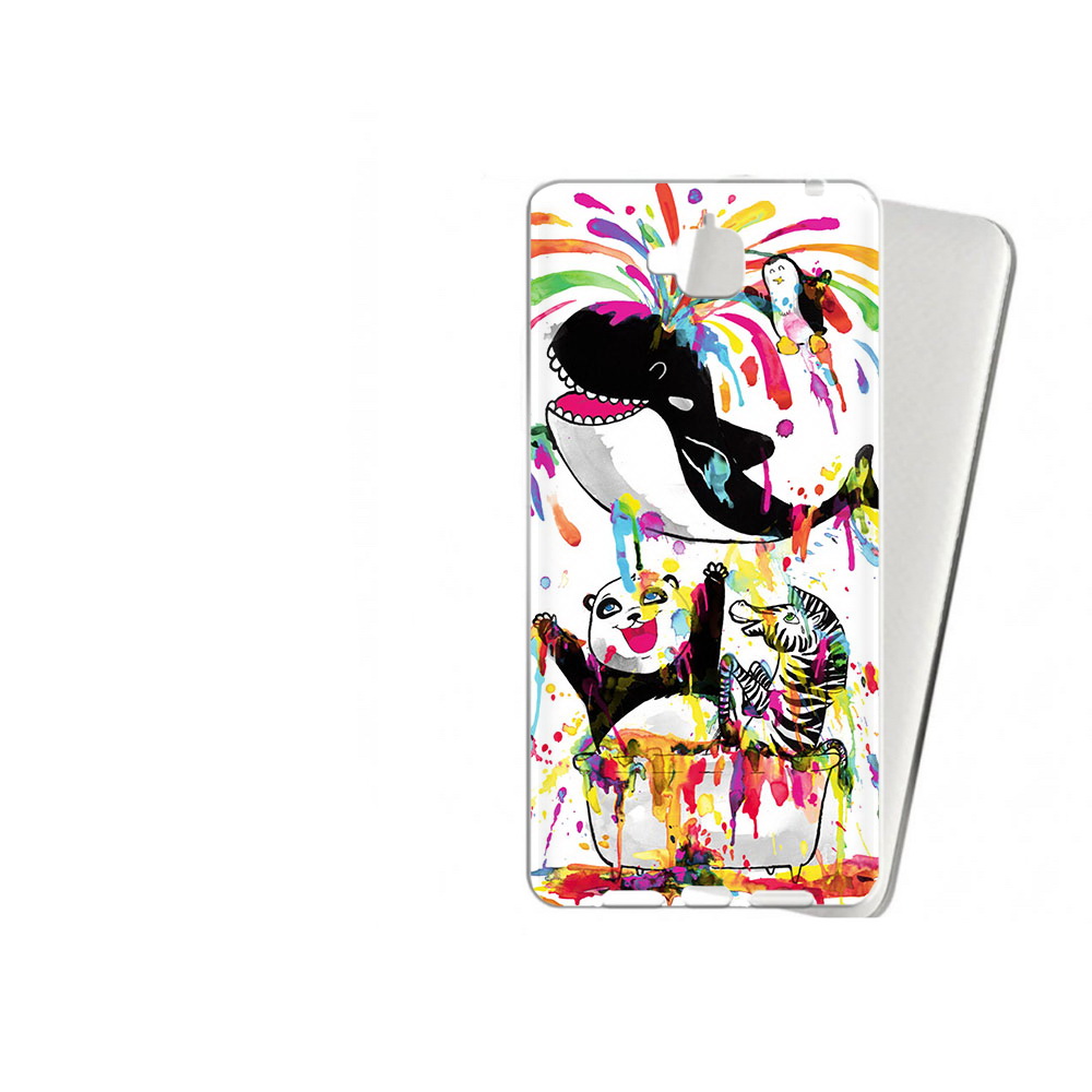 

Чехол MyPads Tocco для Huawei Enjoy 5 Хиппи кит (PT24942.37.191), Прозрачный, Tocco