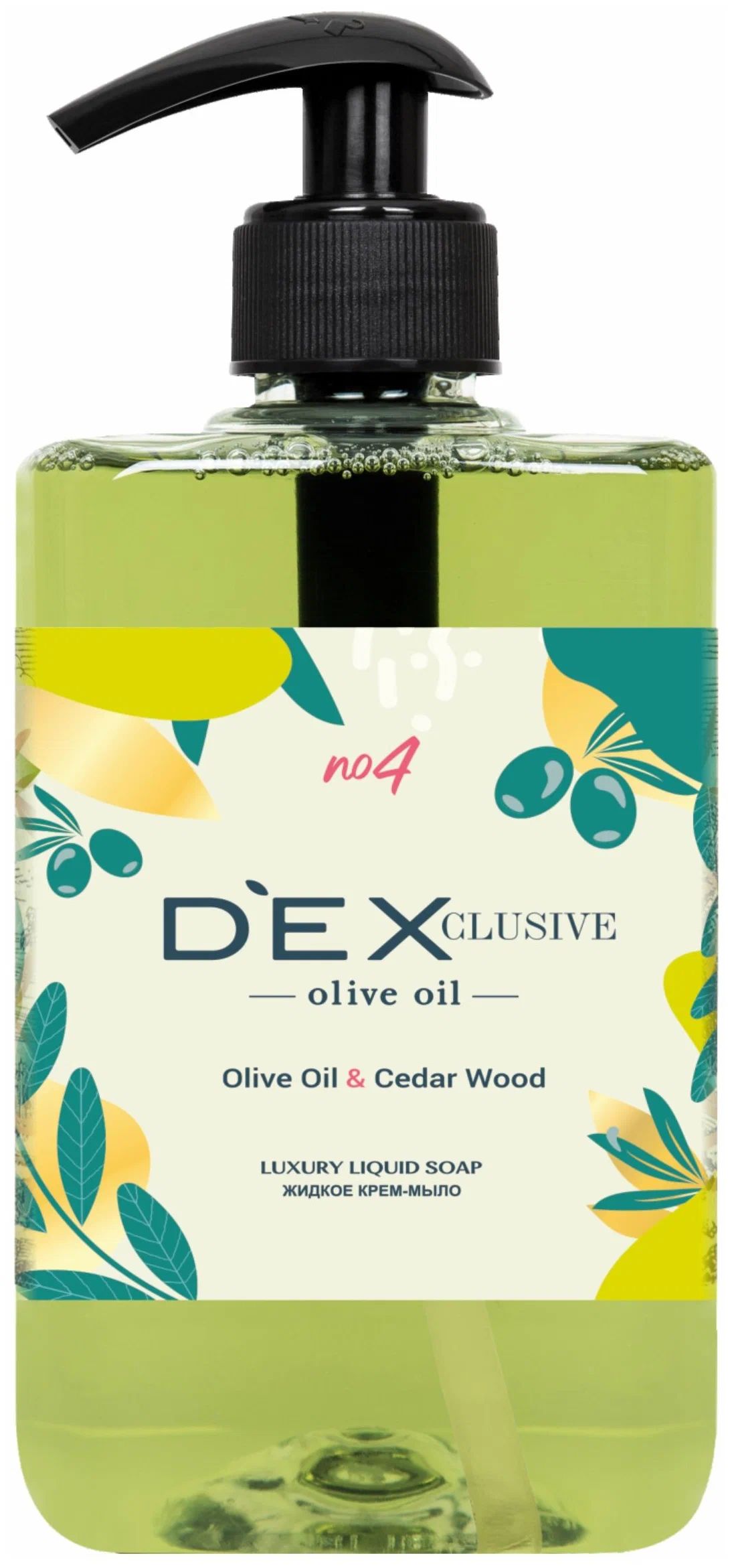 Крем-мыло жидкое DEXCLUSIVE olive oil 500 мл
