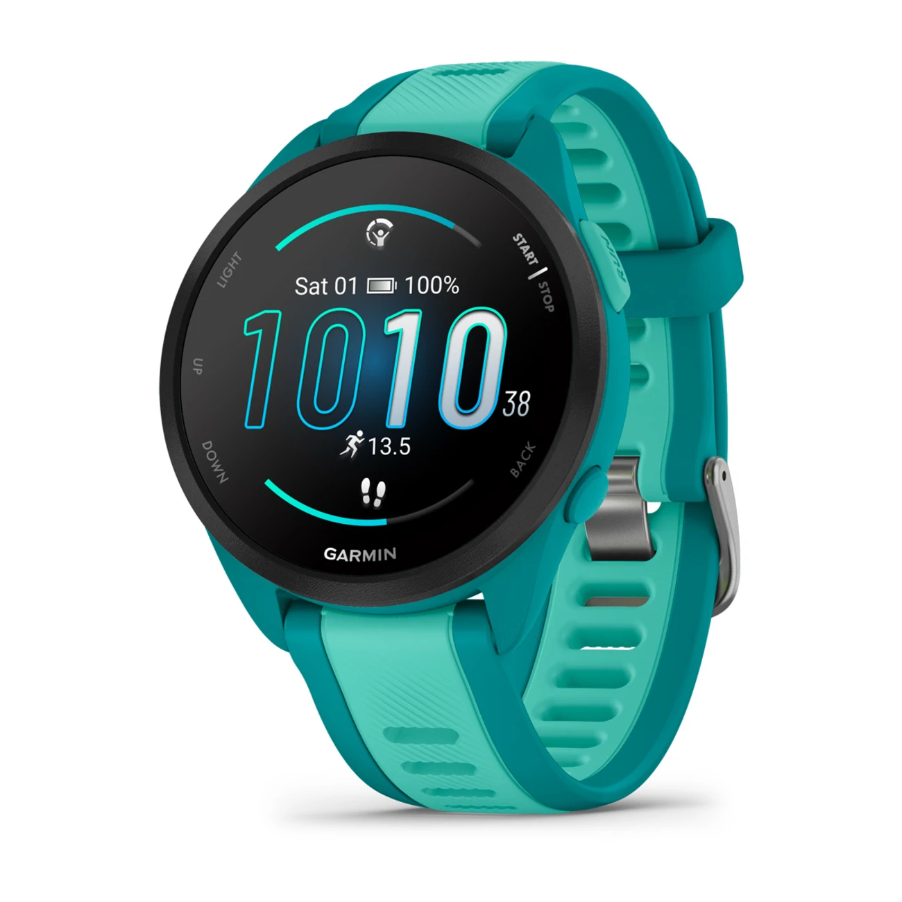 Смарт-часы Garmin Forerunner 165 Music голубой (010-02863-32)