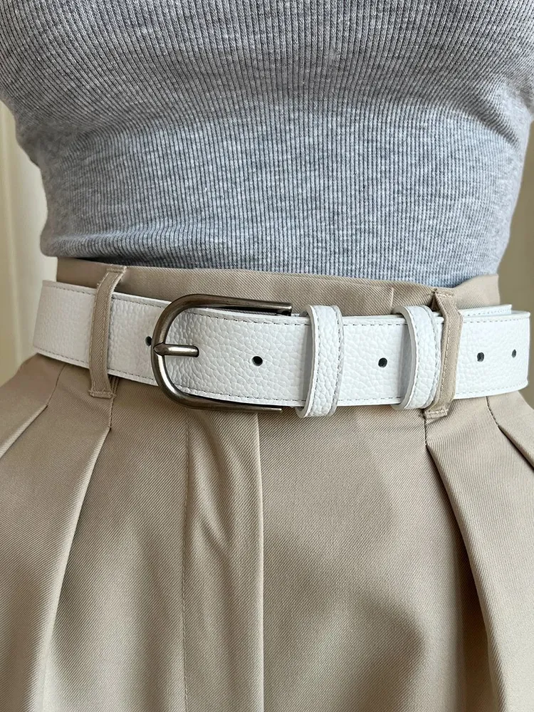 

Ремень женский A.Valentino GRACE белый/серебристый, 105 см, GRACE