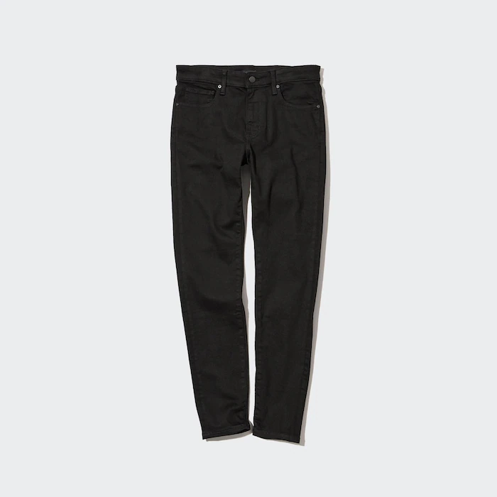 Джинсы мужские UNIQLO 444583COL09 черные 35/34 (доставка из-за рубежа)