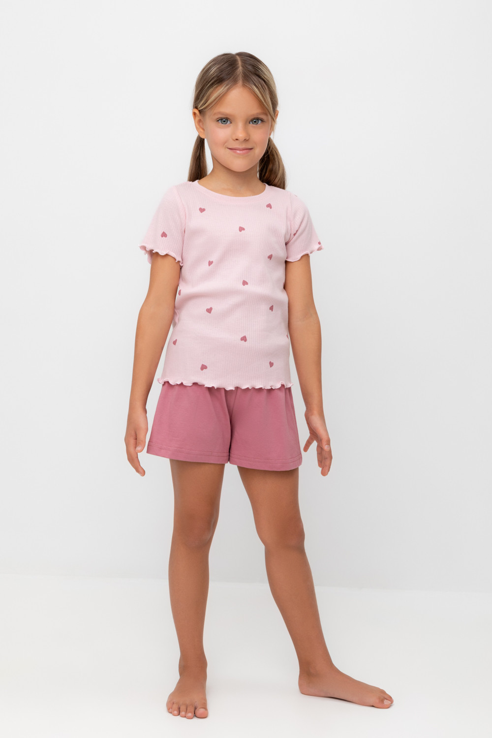 

Пижама детская CROCKID М 3488-1, М 3056_SH, розовый, 98, М 3488-1, М 3056_SH