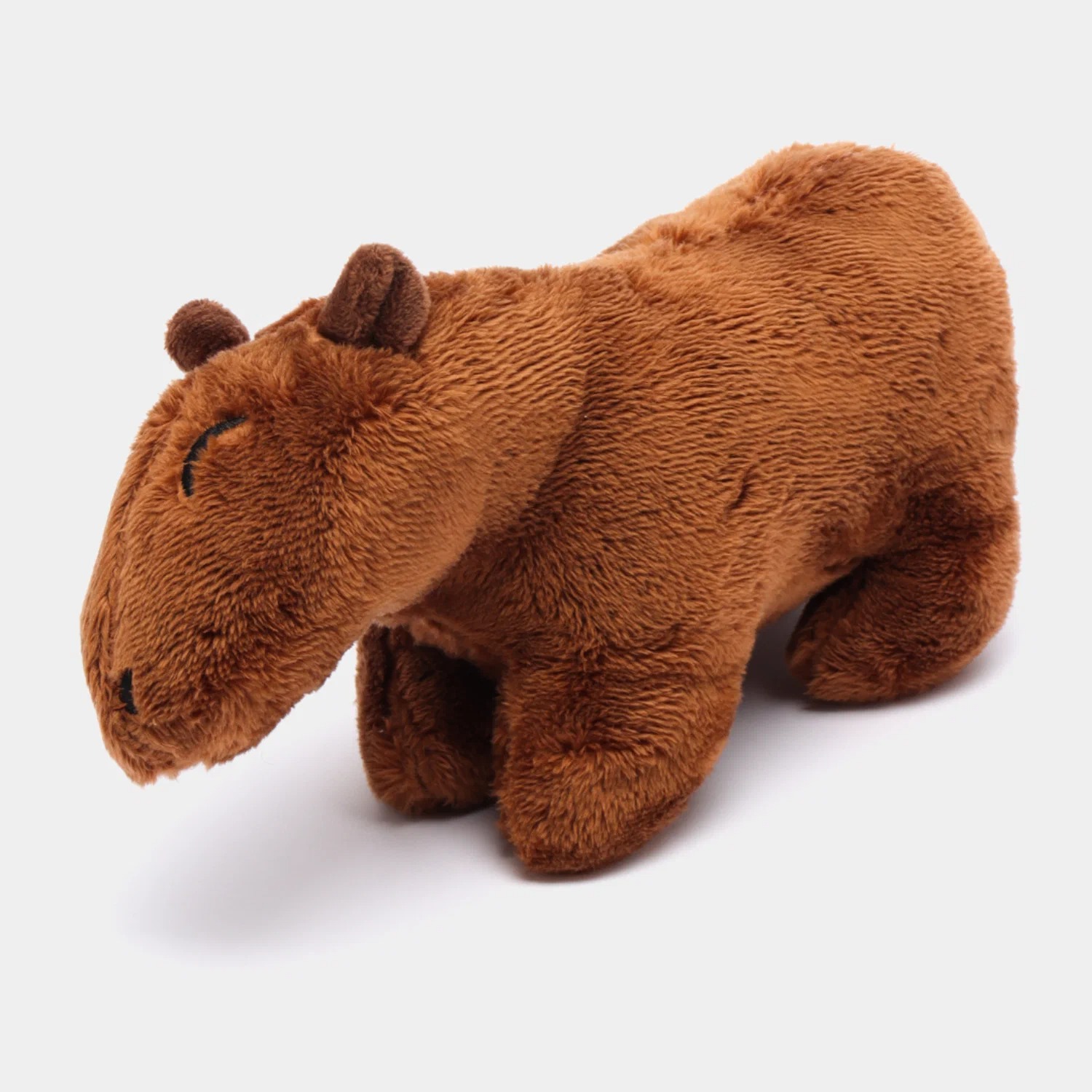 Капибара-игрушка RasuL мягкая, коричневая, 20 см