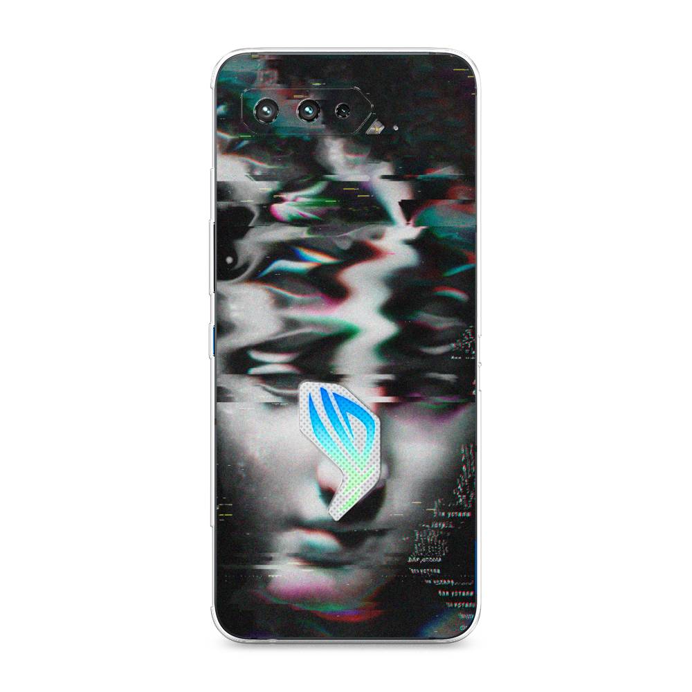 фото Чехол awog "glitch art" для asus rog phone 5