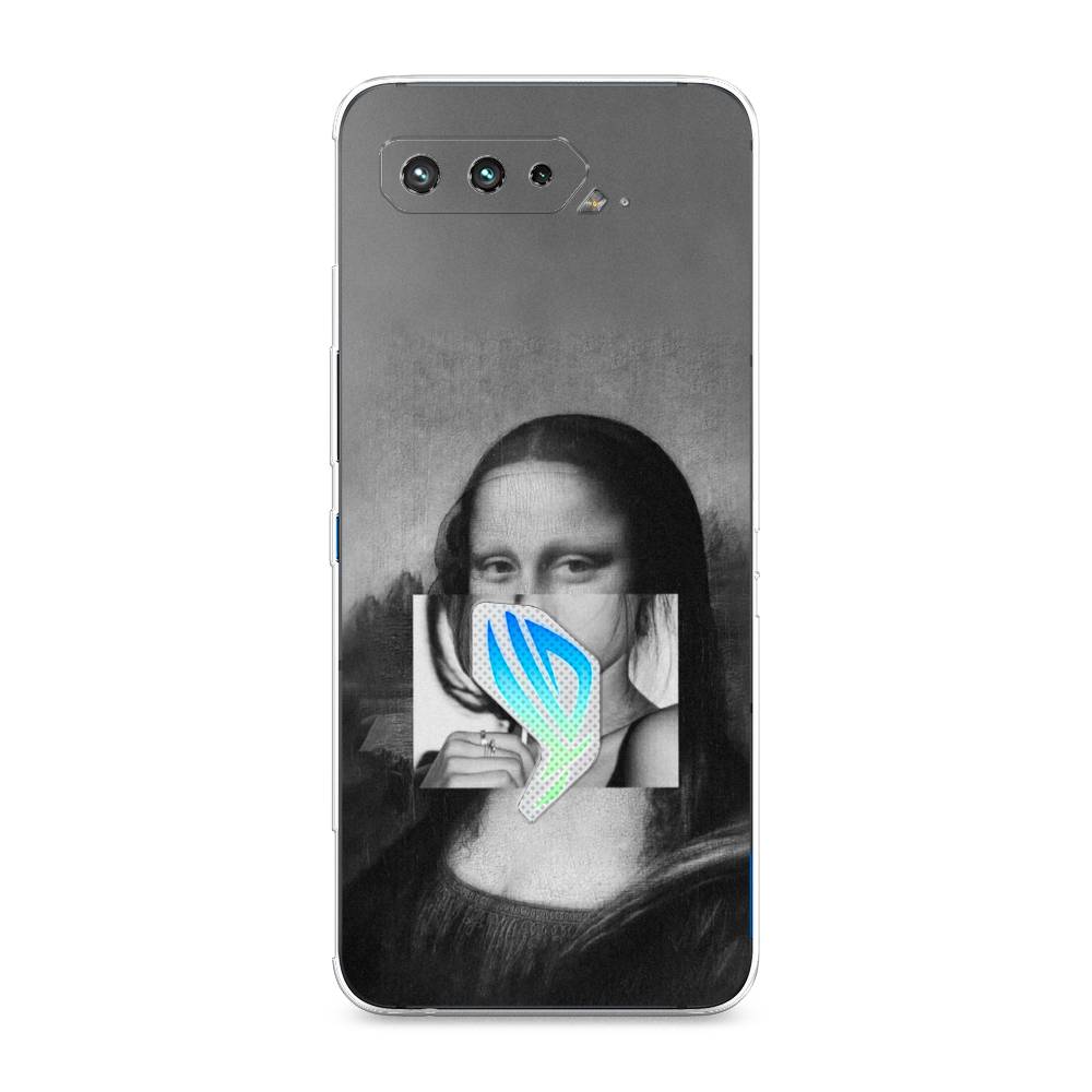 фото Чехол awog "mona lisa sucking lollipop" для asus rog phone 5