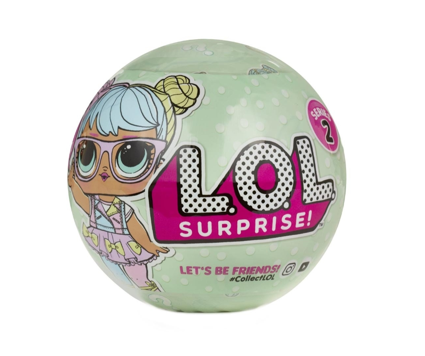 

Кукла LOL Surprise 2 548843 Кукласюрприз LOL в шарике 2я серия Волна 1