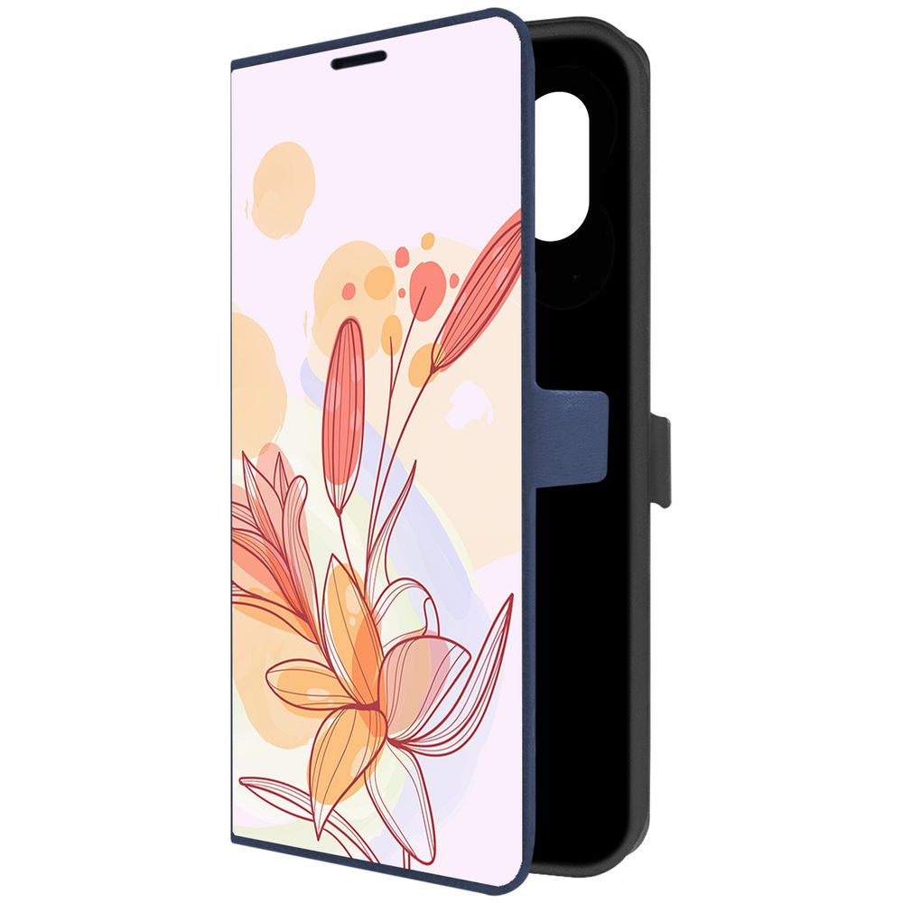 

Чехол-книжка Krutoff Eco Book для Samsung Galaxy A04e (A042) Фантазия (синий)