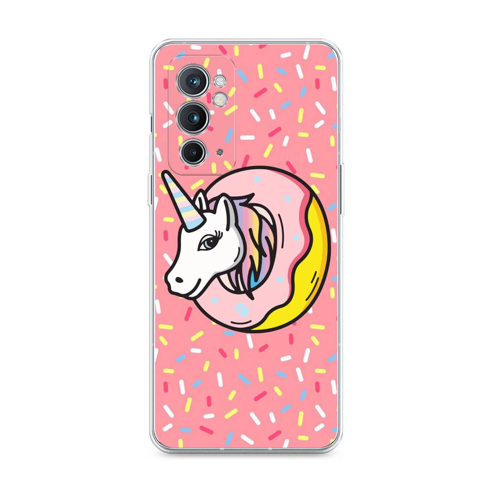 

Чехол Awog на OnePlus 9RT / ВанПлас 9RT "Единорог в пончике", Розовый;желтый;белый, 152050-2