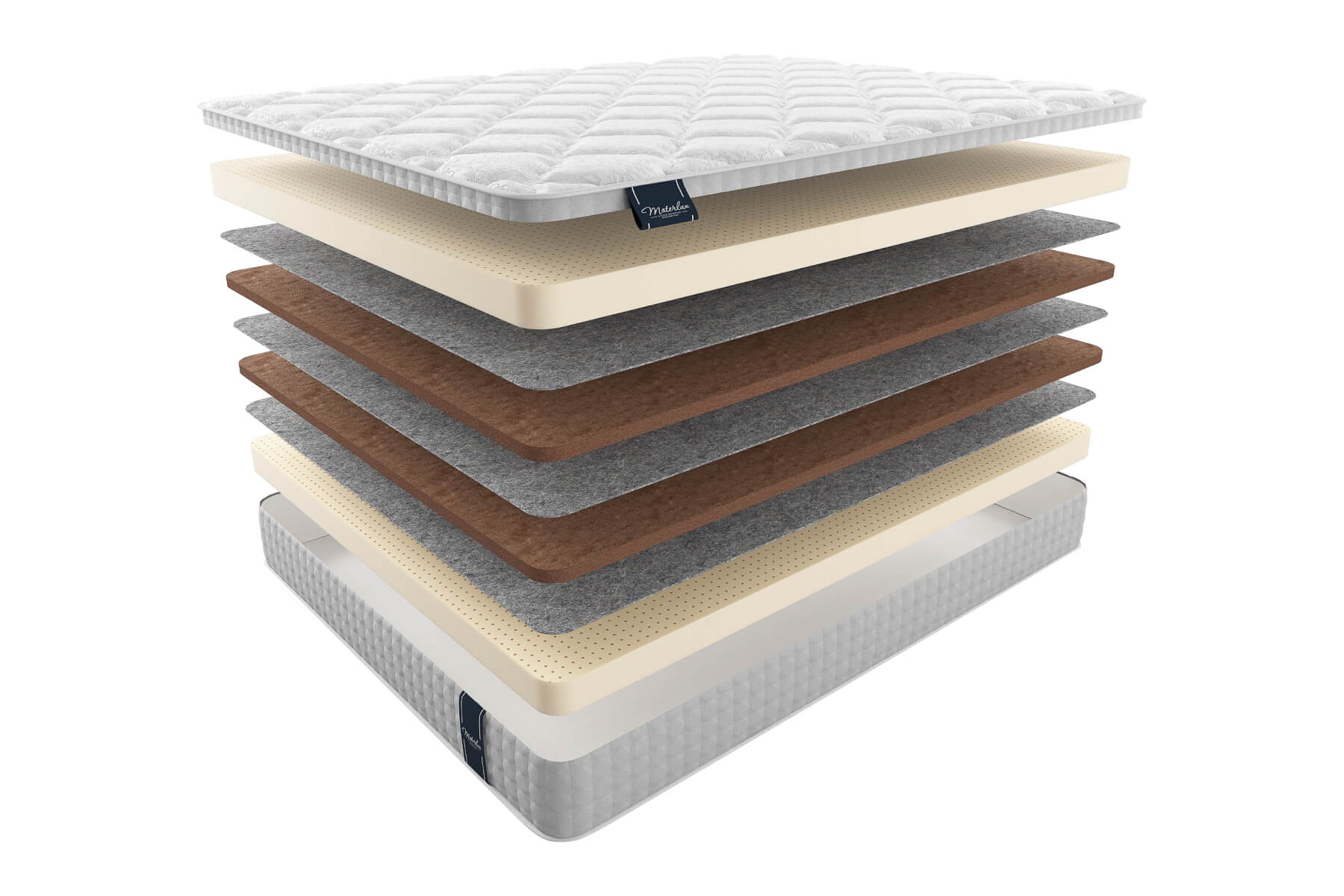

Матрас MaterLux Livorno 120X190, Белый, LIVORNO