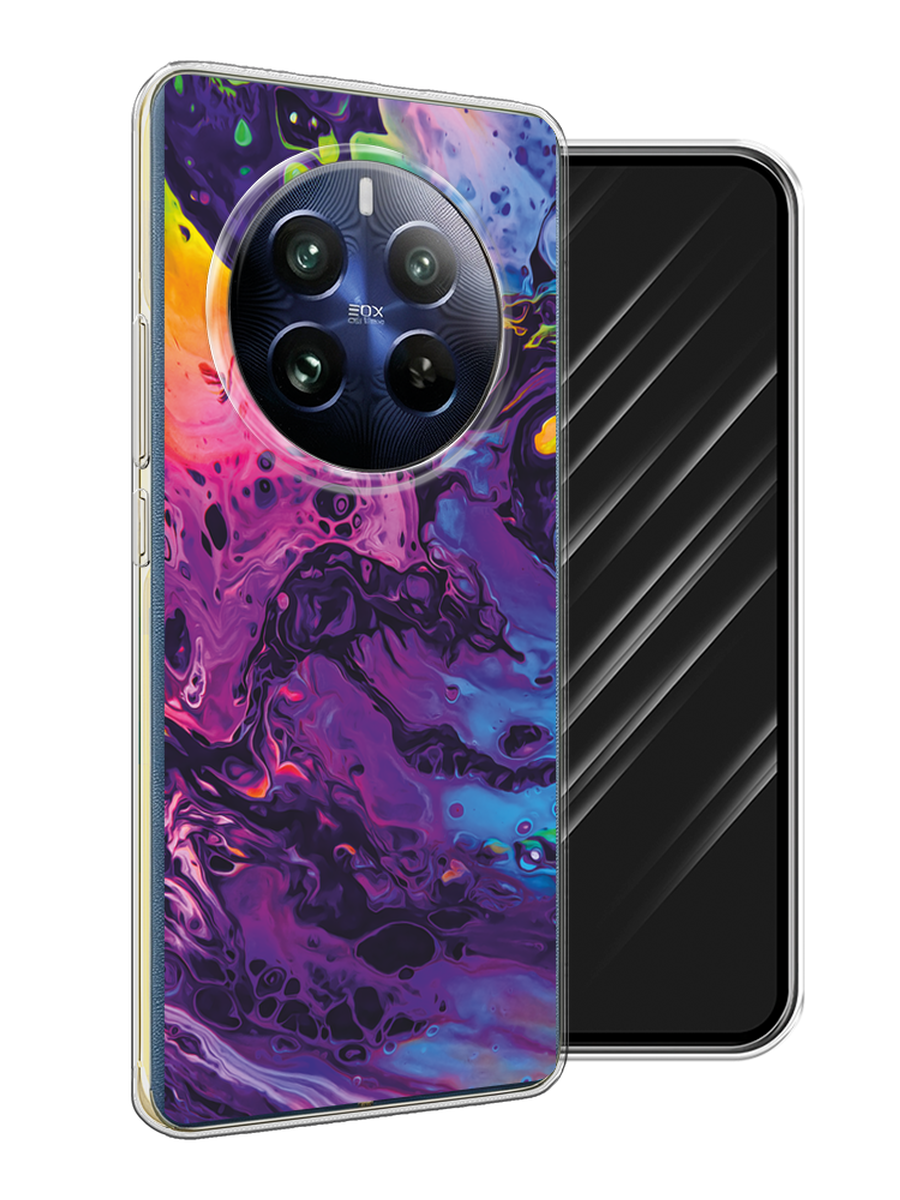

Чехол Awog на Realme 12 Pro "ACID fluid", Бордовый, 2516150-1